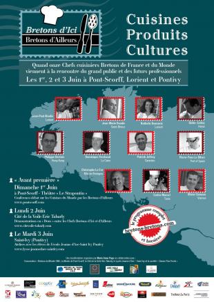 Affiche "Bretons d'ici - Bretons d'ailleurs"