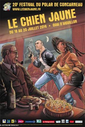 Affiche du festival illustrée par Guillaume Delacour