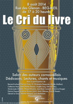Affiche salon "Le cri du livre"