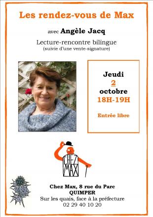 Rendez-vous de Max avec Angèle Jacq