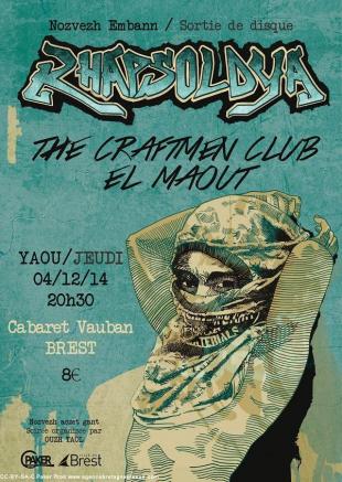 Affiche : sortie de l'album du groupe Rhapsoldya