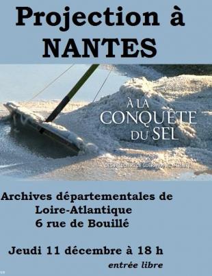 <i>À la conquête du sel</i>, des paludiers de Guérande à La Trinité. Documentaire de François Gauducheau.