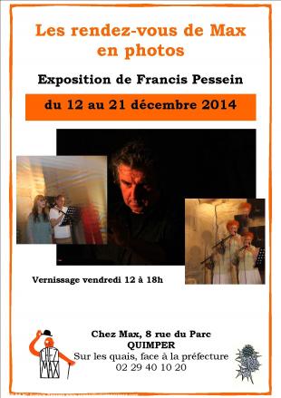 Exposition photographies des poètes et écrivains des "rendez-vous de Max".