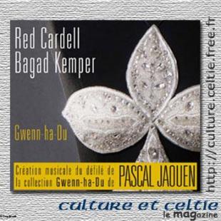 Jaquette du CD de RED CARDELL et Bagad KEMPER "Gwenn ha Du"
