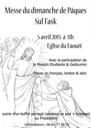 messe de Pâques au Faouët