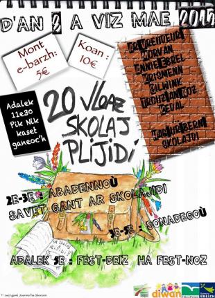 anniversaire skolaj diwan plijidi