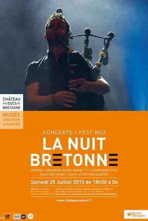 La Nuit Bretonne à Nantes le 25 juillet 2015.