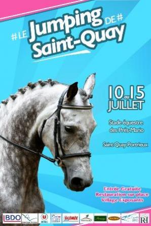Affiche jumping Saint-Quay-Portrieux