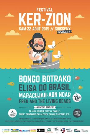 affiche du festival ker-zion 2015