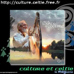Jaquette du CD de MYRDHIN "De la source à l'Océan"