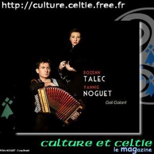 Jaquette du CD de Rozenn TALEC et Yannig NOGUET "Gali Galant"