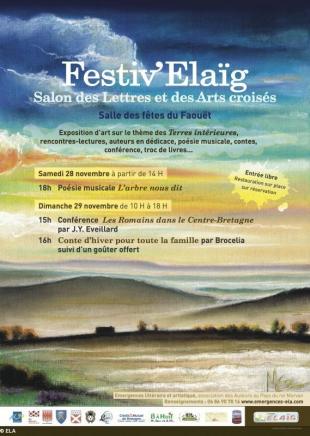 Affiche Festiv'Elaïg (5ème édition 2015)