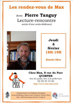 Rendez-vous de Max avec Pierre Tanguy