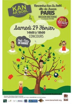 Kan ar Boble Paris 2016