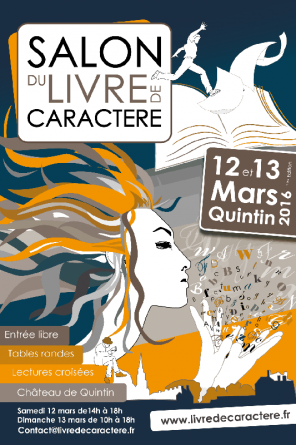 Affiche de la première édition du Livre de Caractère à Quintin