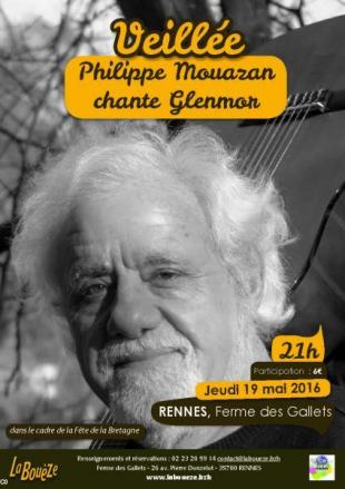 Veillée Philippe Mouazan chante Glenmor