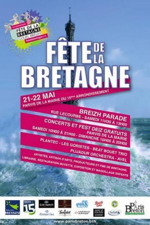 Programme de la fête de la Bretagne Paris XV