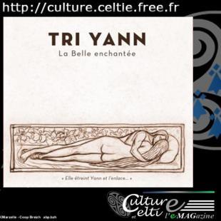 Jaquette du CD de TRI YANN "La Belle enchantée"