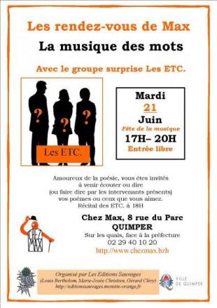 La musique des mots 2016