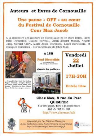Off des auteurs et des livres de Cornouaille 2016