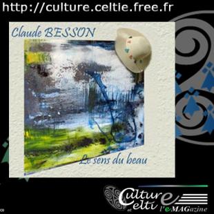 Jaquette du CD de Claude BESSON "Le sens du beau"