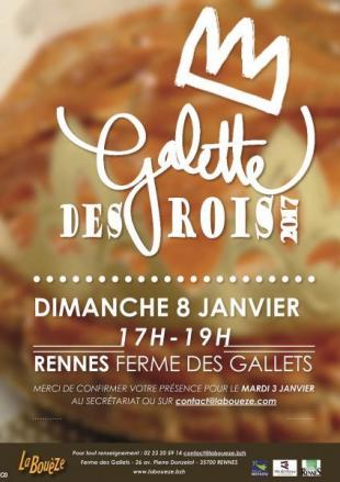 galette des rois la boueze 2017