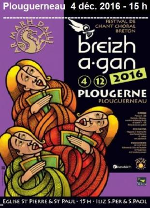 Affiche du Breizh A Gan 2016.