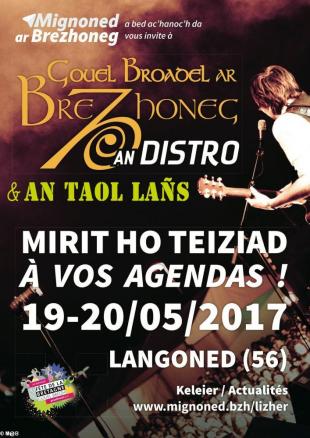 Affiche Gouel broadel ar brezhoneg 2017