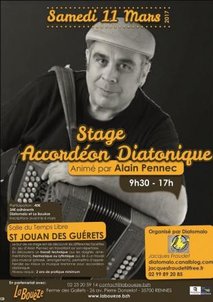 Stage Alain Pennec St Jouan des Guérets Mars 2017