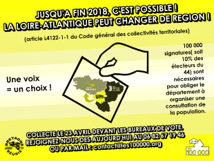 Appel de Bretagne Réunie à la mobilisation pour l'élection présidentielle.