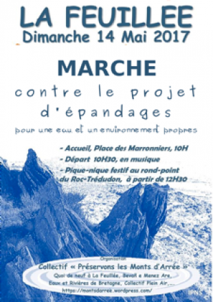affiche marche du 14/5/17 La Feuillée