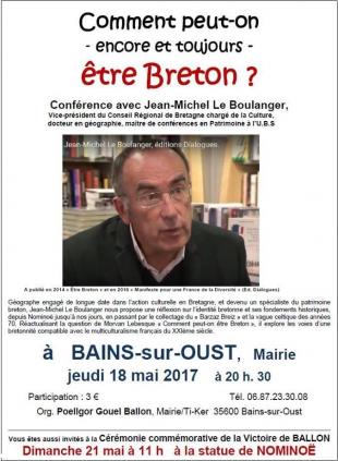 Affiche de la conférence.
