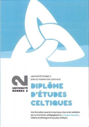 Diplôme d'études celtiques - Rennes 2