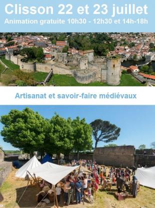 Affiche Clisson par ABP. Photos du CG44.