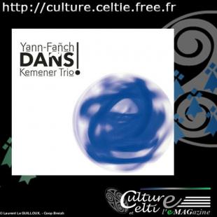 Jaquette du CD du Yann-Fañch KEMENER Trio "Dañs"