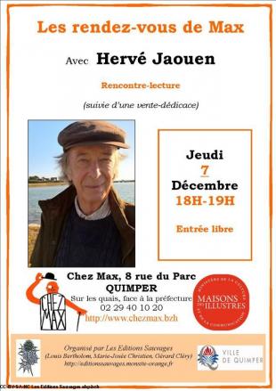 Affiche rendez-vous de Max, décembre 2017