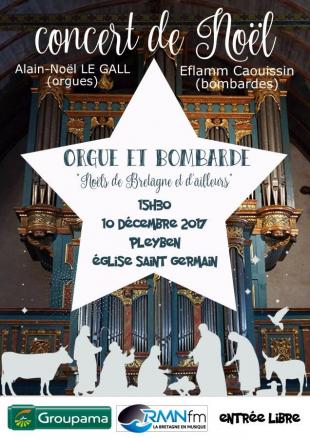 concert bombarde et orgue à Pleyben