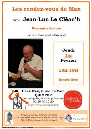 Les rendez-vous de Max : Affiche de février 2018