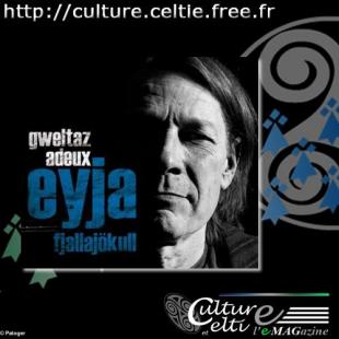 Jaquette du CD de Gweltaz ADEUX "Eyjafjallajökull"