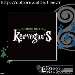 Jaquette du CD KERVEGAN'S "Bienvenue Demain"