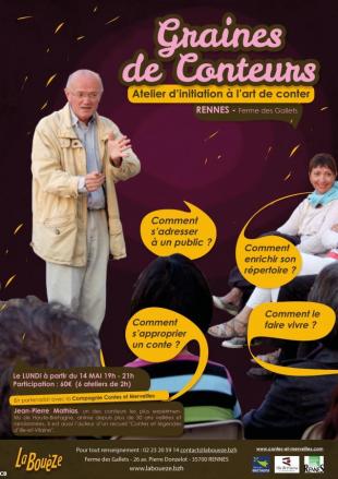 Atelier Graines de Conteurs Mai 2018 
La Bouèze