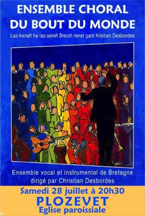 L'Ensemble Choral du Bout du Monde à Plozévet