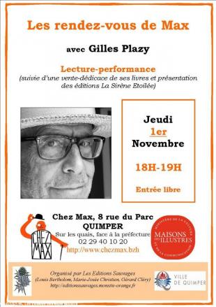 Rendez-vous de Max, affiche novembre 2018