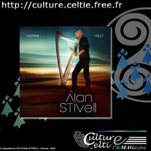 Jaquette du CD d'Alan STIVELL  "Human ~Kelt"