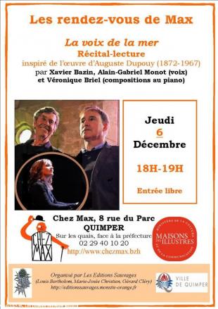 Rendez-vous de Max, la voix de la mer