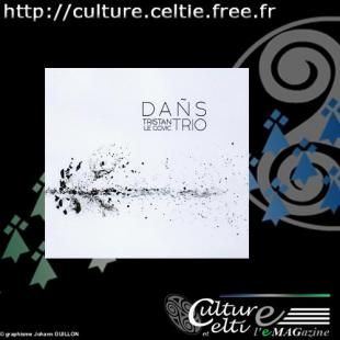 Jaquette du CD du Tristan LE GOVIC Trio "Dañs"