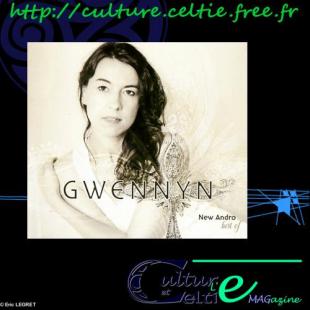 Jaquette du CD de GWENNYN "New Andro"