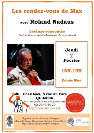 Rendez-vous de Max avec  Roland Nadaus
