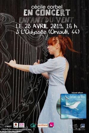 Cécile Corbel "ENFANT DU VENT", à l'Odyssée d'Orvault (44) le 28 avril 2019 à 16h00