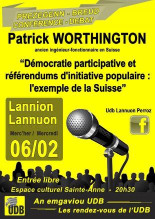 L'affiche de la conférence